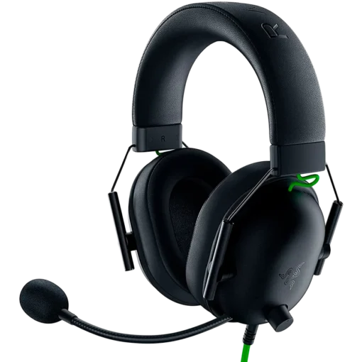 Геймърски слушалки Razer BlackShark V2 X USB gaming headset HyperClear Noise-Cancelling Mic TriForce 50mm Drivers Advanc