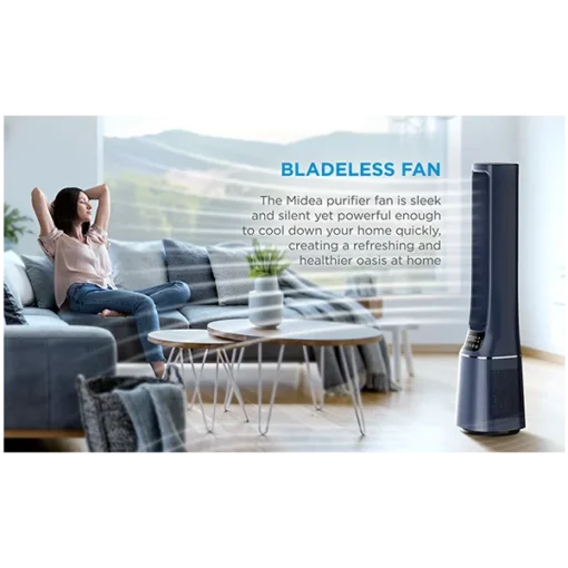 Вентилатор Bladeless Fan & air purifier