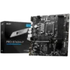 Дънна платка MSI PRO B760M-P mATX LGA 1700 Dual Channel DDR5 6800 1x PCIe x16 slots 2x M.2 slots 1x HDMI 1x DP 1x VGA 1x