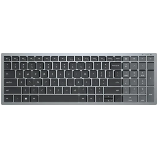 Клавиатура Dell KB740 Compact Multi-Device Wireless Keyboard US International (QWERTY)