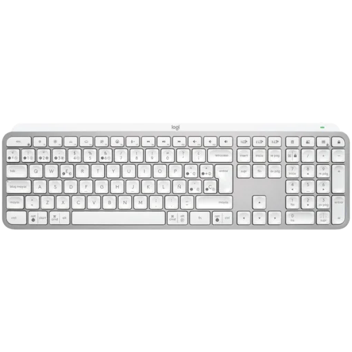 Клавиатура LOGITECH MX Keys S Bluetooth Illuminated Keyboard - PALE GREY - US INT'L