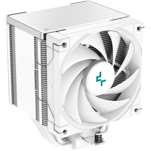 Охладител за процесор Охладител DeepCool AK500 WH CPU Air Cooler 1x120mm FK120 PWM Fan TDP 240W 5 Heatpipes White LGA206