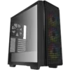 Кутия за компютър DeepCool CG540 Mid Tower Mini-ITX/Micro-ATX/ATX/E-ATX 2xUSB3.0 1xAudio 3x120mm Pre-Installed ARGB Fans