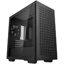 Кутия за компютър DeepCool CH370 Mid Tower Mini-ITX/Micro-ATX 2xUSB3.0 1xAudio 1x120mm Pre-Installed Black Fan Tempered