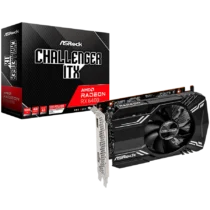 Видео карта ASROCK Video Card AMD Radeon RX6400 Challenger ITX 4GB GDDR6 64 bit 1xHDMI 1xDP 1.4 recomended PSU