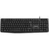 Клавиатура CANYON Wired Keyboard 104 keys USB2.0 Black cable length 1.5m 443*145*24mm 0.37kg