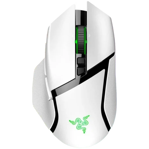 Геймърска мишка Razer Basilisk V3 Pro White Wireless Gaming Mouse True 30000 dpi Focus Pro 30K Optical Sensor Gen-3 Opti