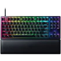 Геймърска клавиатура Razer Huntsman V2 Tenkeyless Optical Gaming Keyboard (Clicky Optical Switch) US Layout Doubleshot P