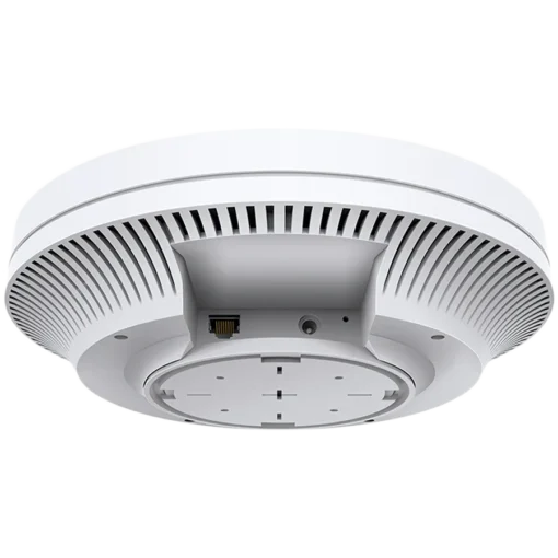 Точка за достъп AX3600 Ceiling Mount Dual-Band Wi-Fi 6 Access Point PORT:1×2.5 Gigabit RJ45 PortSPEED:1148Mbps at 2.4 GHz + 2402 Mbps at 5 GHzFEATURE: High Density connectivity（1000+ Clients）