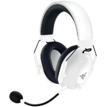 Геймърски слушалки BlackShark V2 Pro (2023) - White Wireless Gaming Headset Razer TriForce Titanium Driver 50 mm Oval Ea