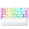 Геймърска клавиатура Razer BlackWidow V4 75% White Gaming Keyboard US Layout Hot-swappable Design Compact 75% Layout wit