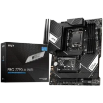 Дънна платка MSI PRO Z790-S WIFI  LGA 1700 INTEL Z790 4xDDR5 Dual Channel DDR4 up to 7200+(OC)MHz 3.0 x16 slot 4x M.2 sl