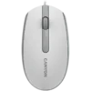 Мишка за компютър Canyon Wired  optical mouse with 3 buttons DPI 1000 with 1.5M USB cableWhite grey 65*115*40mm