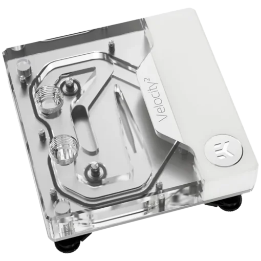 Охладител за процесор Охладител EK-Quantum Velocity² D-RGB - 1700 White Edition CPU water block (Socket