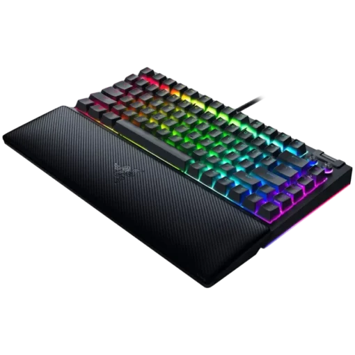 Геймърска клавиатура Razer BlackWidow V4 75% Gaming Keyboard US Layout Razer Chroma RGB Hot-swappable Design Detachable