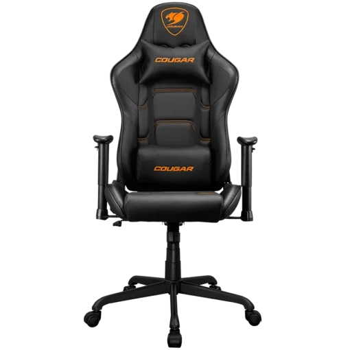 Геймърски стол COUGAR Armor Elite Black Gaming Chair Adjustable Design Breathable PVC Leather Class 4 Gas Lift Cylinder