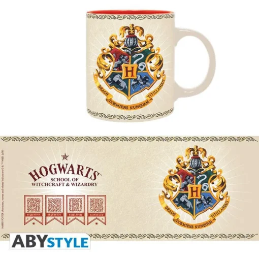 Чаша ABYSTYLE HARRY POTTER Hogwarts 4 Houses