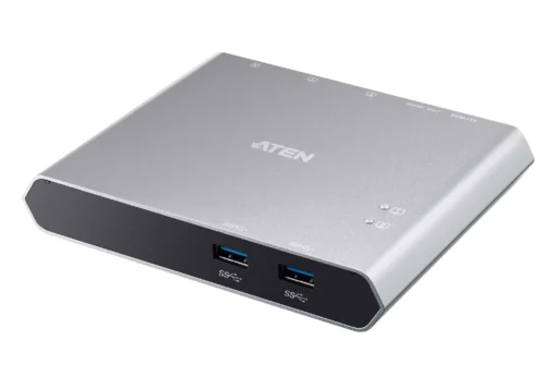 KVM превключвател ATEN US3310 2-портов 4K HDMI USB-C