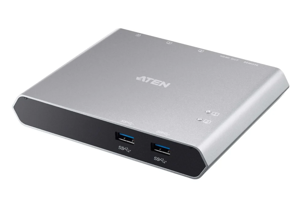 KVM превключвател ATEN US3310 2-портов 4K HDMI USB-C