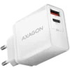 Зарядно за мобилен телефон AXAGON ACU-PQ22W QC3.0 + USB-C PD wall charger