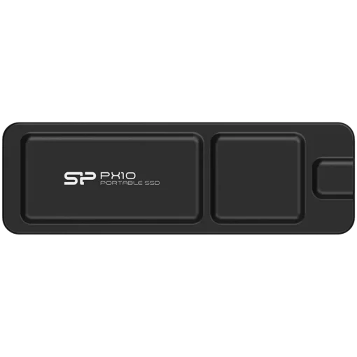 Външен SSD диск Silicon Power PX10 512GB Portable SSD USB 3.2 Gen2 R/W: up to 1050MB/s; 1050MB/s Black EAN: