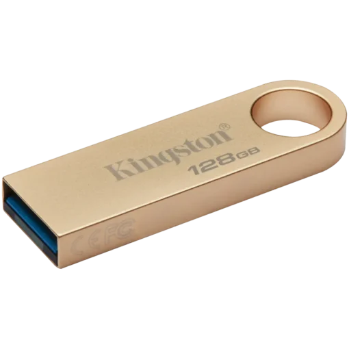 USB памет Kingston 128GB 220MB/s Metal USB 3.2 Gen 1 DataTraveler SE9 G3 EAN: 740617341225