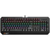 Геймърска клавиатура CANYON Hazard GK-6 Wired multimedia gaming keyboard with lighting effect 108pcs rainbow LED Numbers