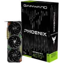 Видео карта Gainward GeForce RTX 4070Ti Phoenix 12GB GDDR6X 192 bit 1x HDMI 2.1 3x DP 1.4a 3 Fan 1x 16-pin power connect
