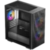 Кутия за компютър DeepCool MATREXX 40 3FS MATX Case Mini-ITX / Micro-ATX  1xUSB2.0 1xUSB3.0 1xAudio 120mm pre-installed