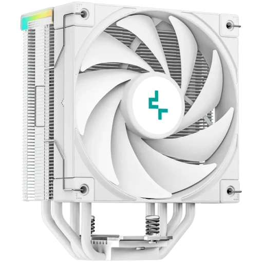 Охладител за процесор Охладител DeepCool AK400 Digital WH CPU Air Cooler 1x120mm FK120 PWM Fan Digital Display ARGB TDP