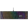 Геймърска клавиатура CANYON Cometstrike GK-55 104keys Mechanical keyboard 50million times life GTMX red switch RGB backl