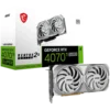Видео карта MSI Video Card Nvidia GeForce RTX 4070 TI SUPER 16G VENTUS 2X WHITE OC 16GB GDDR6X 256bit Boost: 2640 MHz 21