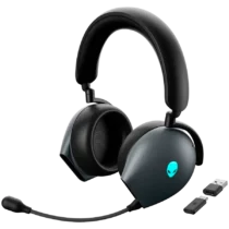 Геймърски слушалки Alienware Wired Gaming Headset - AW520H (Dark Side of the Moon)