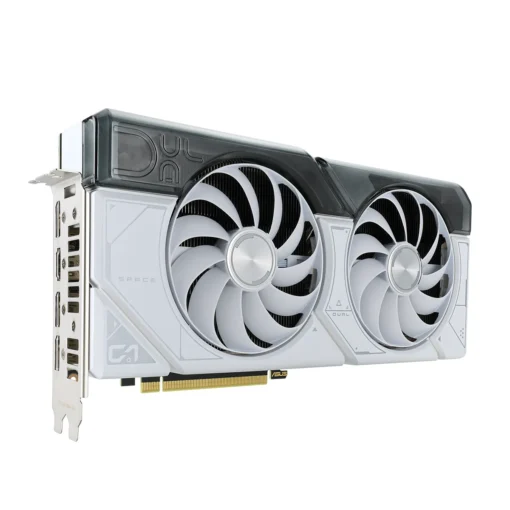 Видео карта ASUS DUAL GeForce RTX 4070 SUPER WHITE OC 12GB GDDR6X