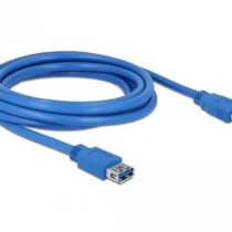 Удължителен кабел Delock USB-A мъжко - USB-А женско 3 м Екраниран