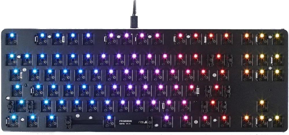 Геймърска механична клавиатура основа Glorious RGB GMMK TKL ISO