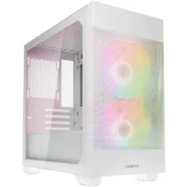 Кутия за компютър Lian-Li LANCOOL 205M Mesh Snow Micro-Tower Tempered Glass