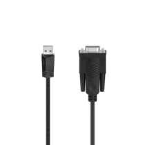 Кабел HAMA USB - D-Sub (RS232) 9-Pin 1.50 m Черен