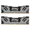 Памет за компютър Kingston Fury Renegade Silver 32GB(2x16GB) DDR5 PC5-51200 6400MHz CL32