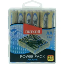 Алкални батерии MAXELL LR6 15V AA 24 бр. блистер PVC case