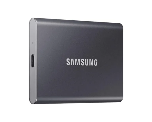 Външен SSD диск Samsung T7 Titan Grey SSD 2000GB USB-C