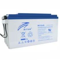 Оловна AGM Deep cycle  батерия RITAR (DC12-65) 12V 65Ah 350 / 167 /182 mm  F5/M8 / F11/M6  RITAR За соларни