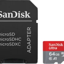 Карта памет SANDISK Ultra microSDXC 64GB A1 UHS-I U1 Class 10 140MB/s