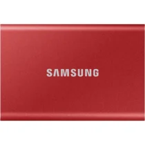 Външен SSD диск Samsung T7 Indigo Red SSD 2TB USB-C Червен