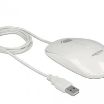 Мишка за компютър оптична DeLock USB-A LED Кабел 1.3 м USB 1200 dpi