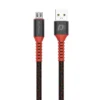 кабели за телефони Кабел за данни DeTech DE-C25M Micro USB 1.0m Черен -