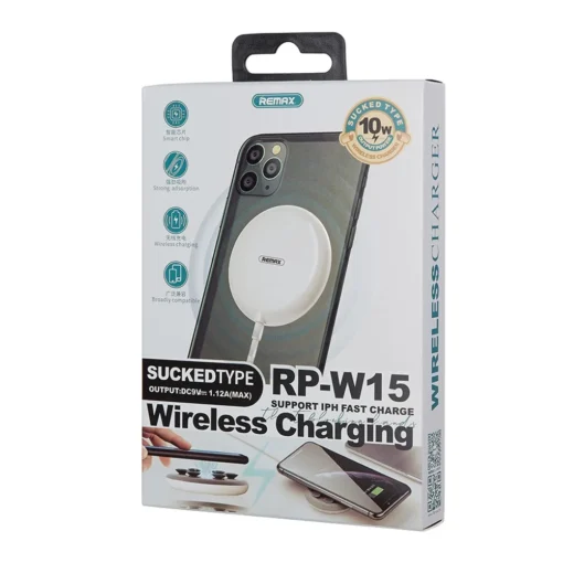 Зарядно за мобилен телефон Безжично зарядно устройство Remax RP-W15