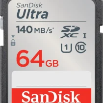 Карта памет SANDISK Ultra SDXC 64GB Class 10 U1 140 Mb/s