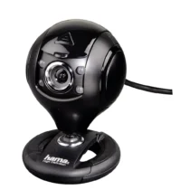Уеб камера HAMA Spy Protect HD микрофон Черна