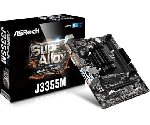 Дънна платка ASROCK J3355M Intel Dual-Core Processor J3355 mATX 2x DDR3/DDR3L